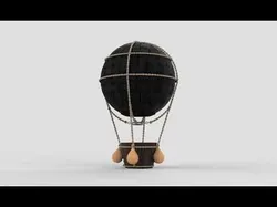 Balloon Low-poly 3D model