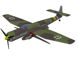 Blohm Voss P204 3D model
