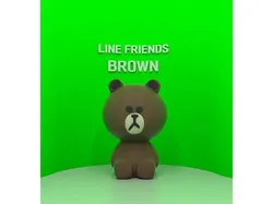 brown