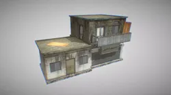 Building 2 Low-poly 3D model