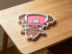 Chopper Multi-color Storage Tray - Cute Cartoon Plate - Anime Home Decor Storage Tray - Free 3D Print Model
