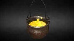Copper Witch Pot