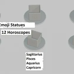 Emoji Statues – Symbols: Horoscopes Collection