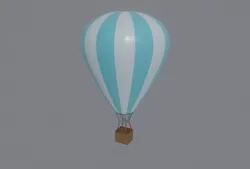 Hot Air Balloon 3D model