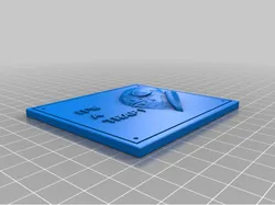 Its A Trap Plaque