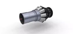 Jet engine 3D model
