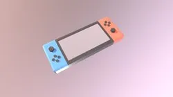 Low Poly Nintendo Switch