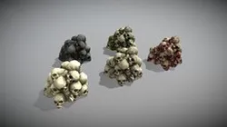 Lowpoly Pile of Skulls