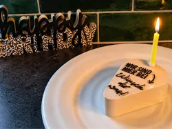 Make a wish! Birthday cake for candle - Free 3D Print Model
