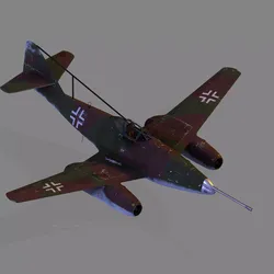 Me 262 A 1 U4 Pulkzerstorer 3D model