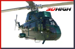 Military Helicopter Puma AS330 3D model