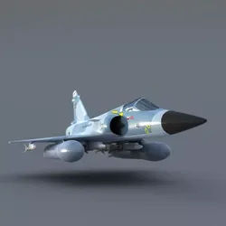 Mirage 2000c - Simple model of Brazilian 3D model