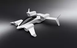 ML eVTOL concept 3D model