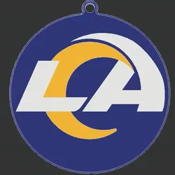 NFL - Los Angeles Rams - Christmas Ornament