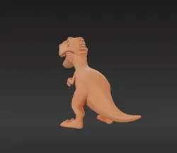 Playful Yet Fierce T-Rex Flexi Toy for Stress Relief and Display