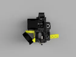 Revised MK3 Extruder and X Carriage for MK2s parts