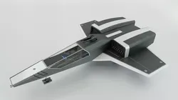 Sci-Fi Space Fighter Low-poly 3D model
