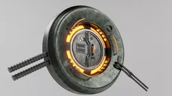 SCIFI DOOR 3D model