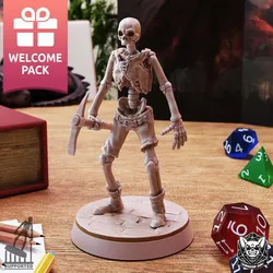 Skeleton Clothed - A [Skeletons, Undead Skeleton]