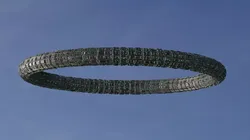 Ufo 3D model circle 3D model
