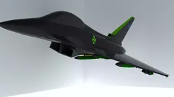 Ultimate Eurofighter Typhoon Jet 3D model