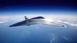 Virgin Mach 3 high-speed vehicle spaceship Low-poly 3D model