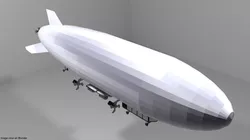 Zeppelin - Classic 3D model