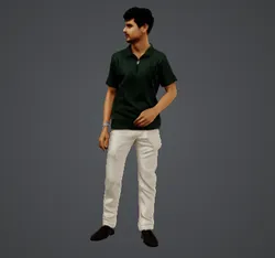 3d Figurine of a boy.