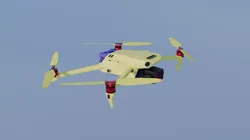 A 4-axis drone 3D model