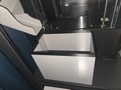 AD5X POOP CHUTE - For Ad5x with enclosure and Drawer Riser