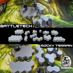 Battletech Hex Cliff Terrain