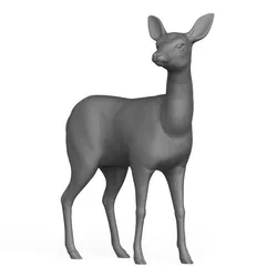 Deer 3D Print Model