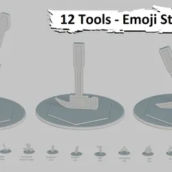 Emoji Statues – Tools: Combat and Survival