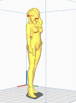 female girl cool 3d