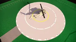 Helipad - ground type - in Revit 3D model