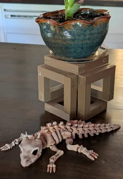 Infinity Cube Plant Stand / Joinery Model