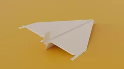 Paper Plane 3D model