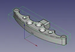 Paragliding brake handle
