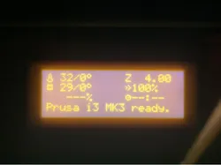 PRUSA LCD SCREEN OPTICAL FILTER & PROTECTOR