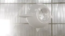 Sci fi orb Low-poly 3D model