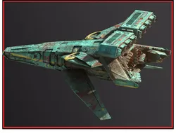 Sci-Fi SpaceShip Space Craft PBR 3D model