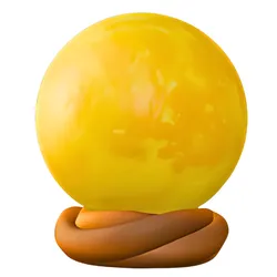 Swirling Stand Crystal Ball