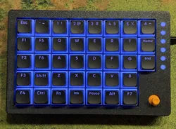 Tiwaz - split gaming keyboard, gasket mounted