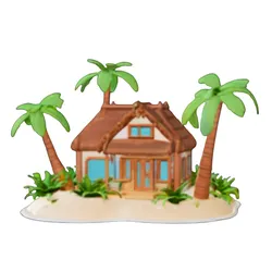 Tropical Beach House