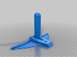 Wall prop holder 1" by 3"