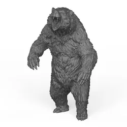 Wild Bear 3D Print Model