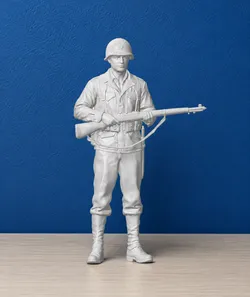 WWII Airborne Soldier – Paratrooper Statue