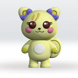 Blackpink Rose Rosie STL file 3D Model 3mf Multicolor Fanart