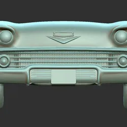 Chevrolet Impala 1958 front stl