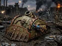 Corrupted Armored Plague Tank - Free 3D Print Model
